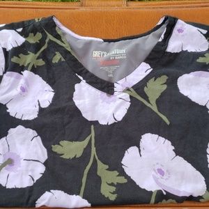 Greys anatomy scrub top